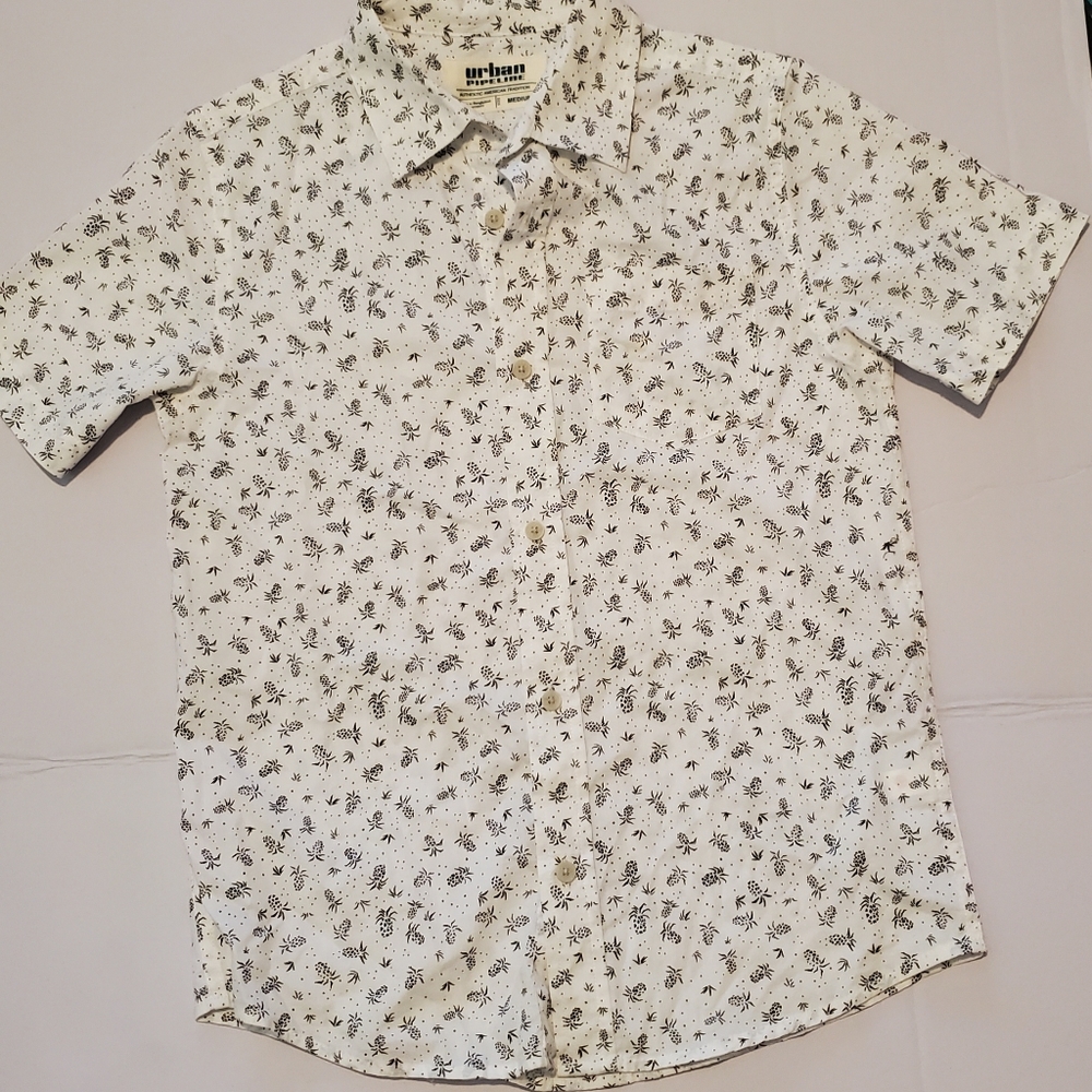 Urban Pipeline Collared White/Pineapple Size M